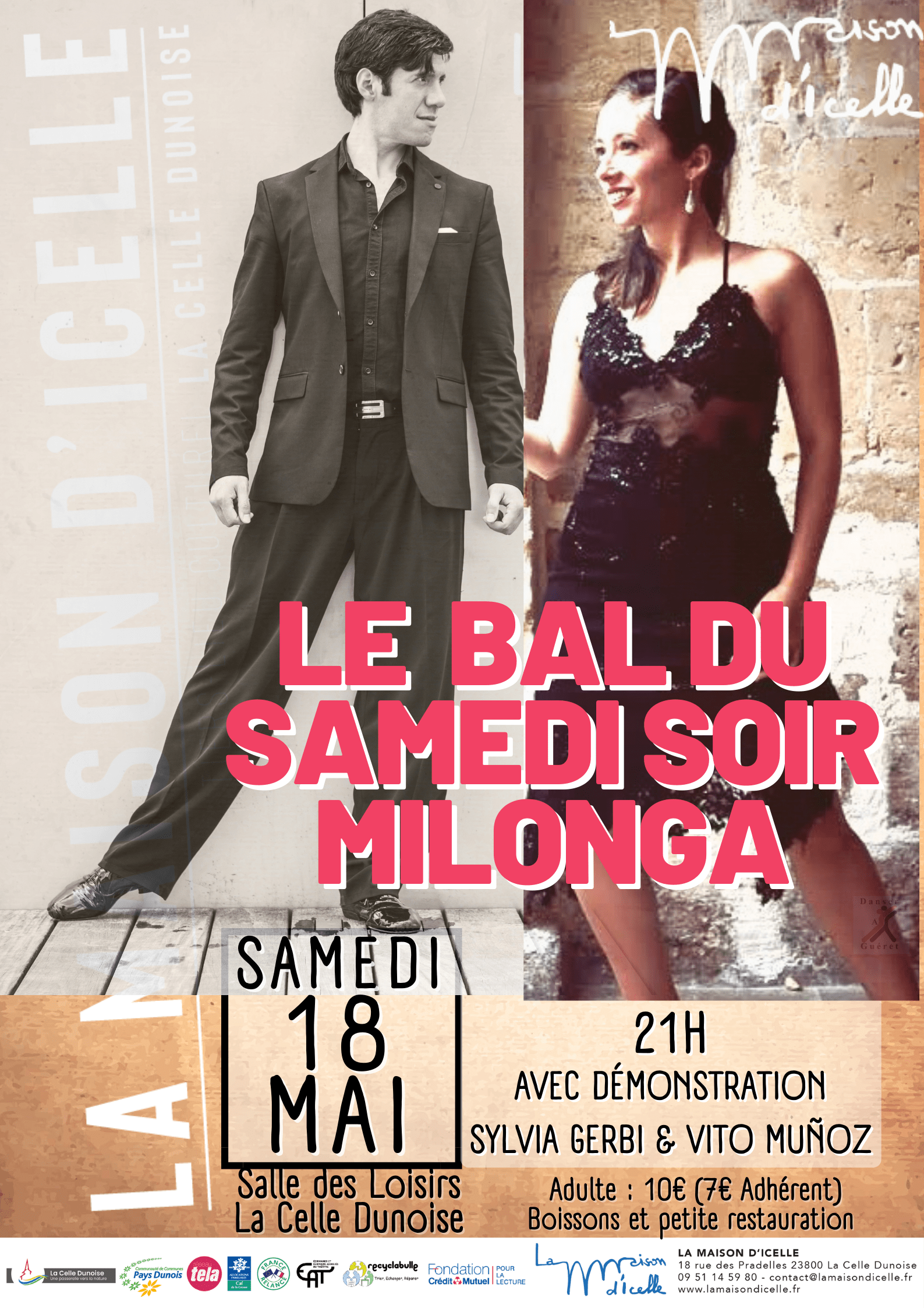 You are currently viewing Sam 18 mai Bal du Samedi soir 21h