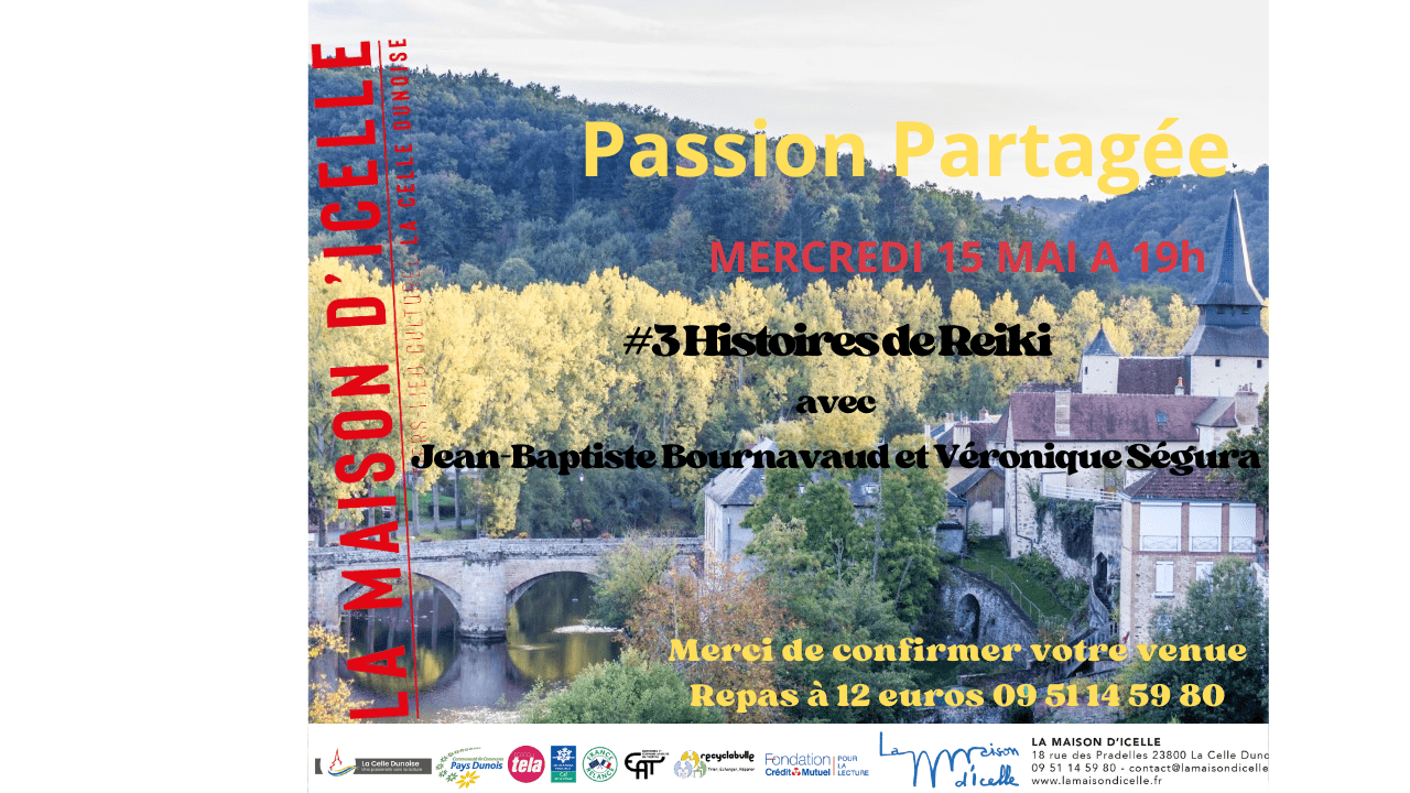 You are currently viewing Mer 15 Mai à 19h « Passion partagée »